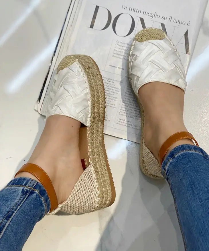 WOVEN ESPADRILLES