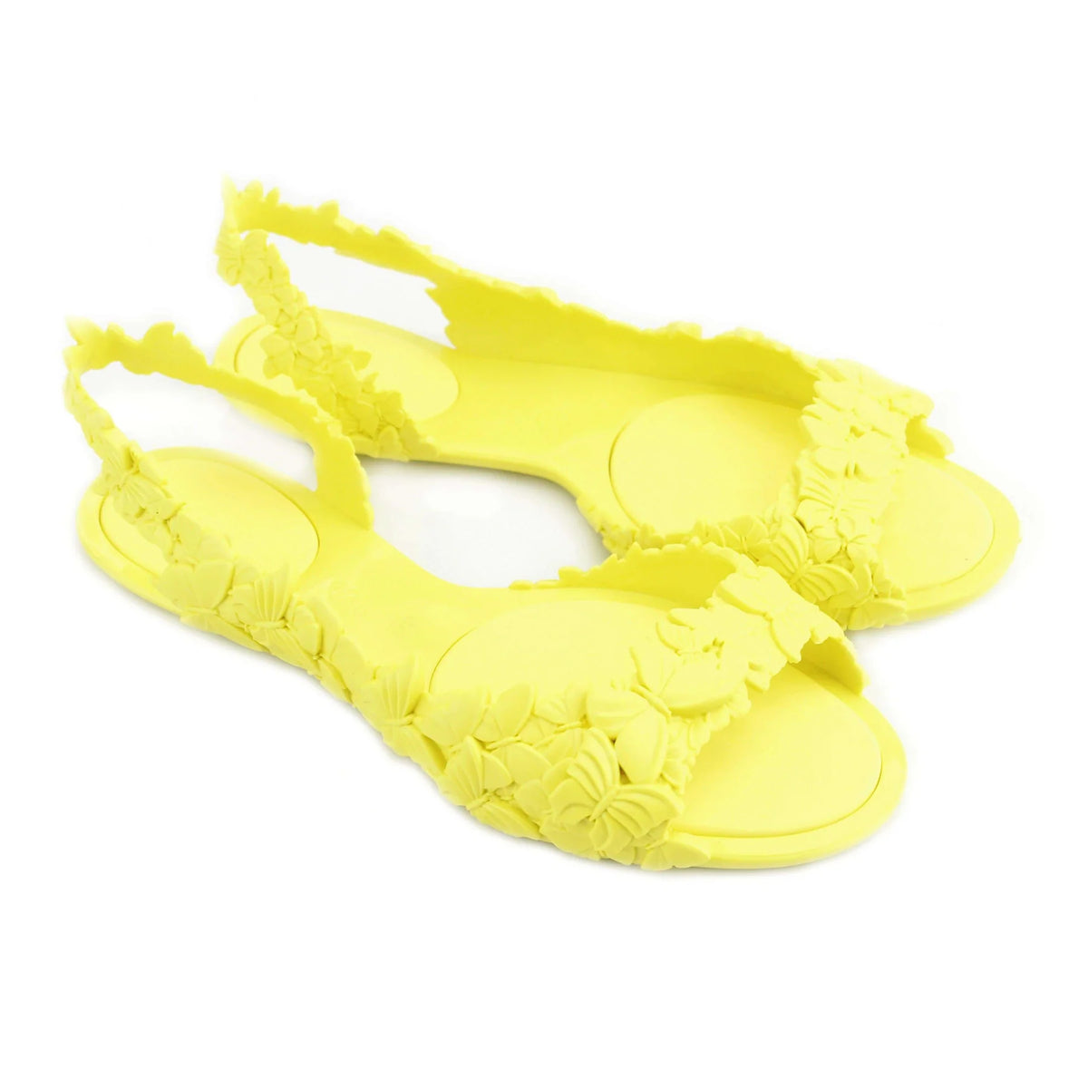 SUNIES BUTTERFLY YELLOW SANDALS