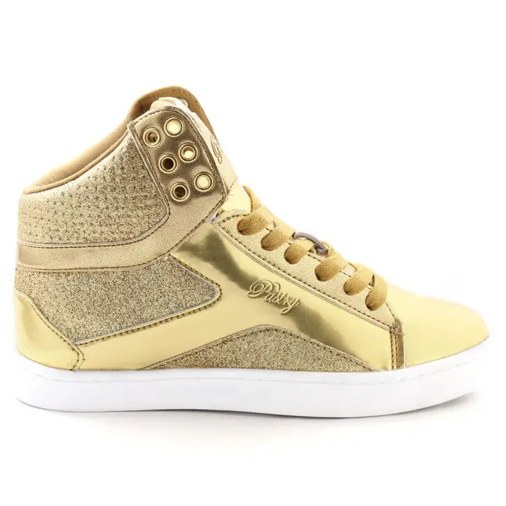 POP TART GLITTER GOLD SNEAKERS