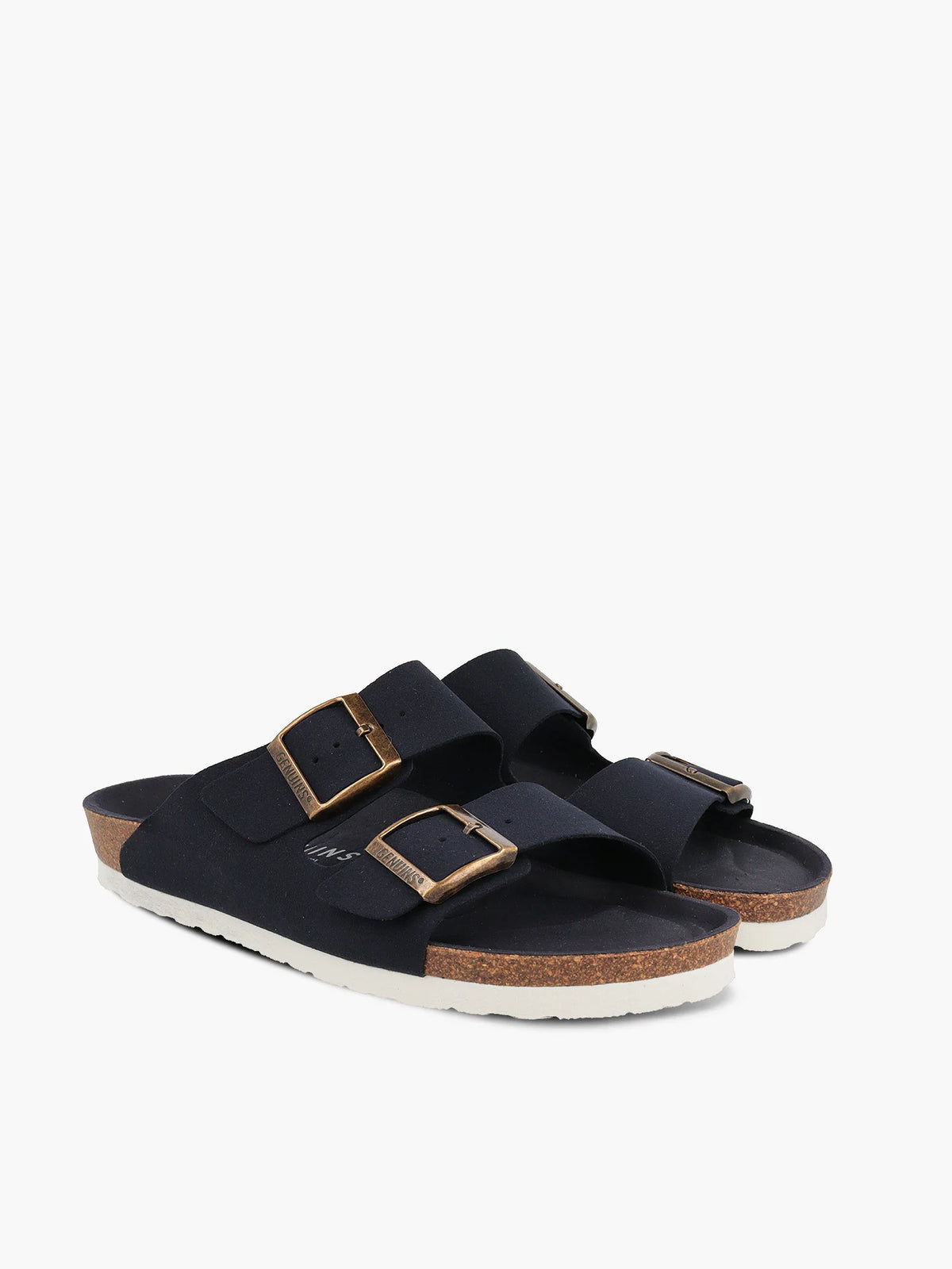 HAWAII VEGAN SUEDE NAVY SANDAL