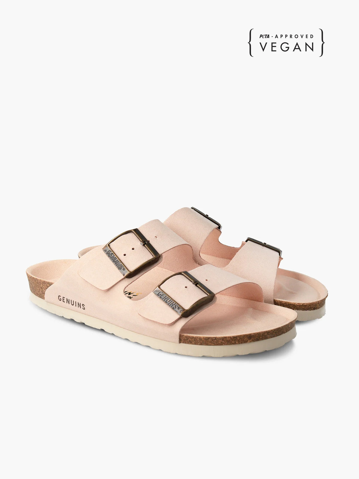 HAWAII VEGAN SUEDE NUDE SANDAL