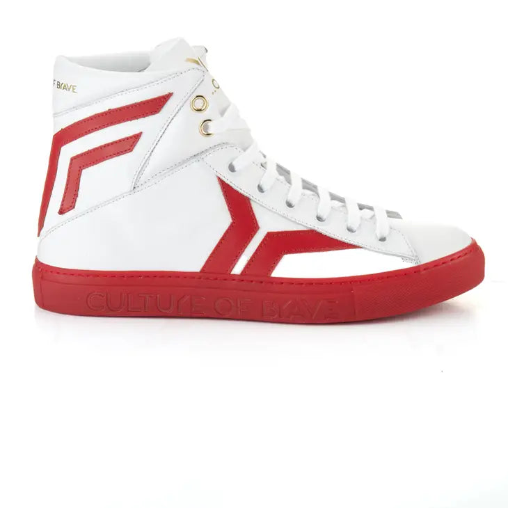 PREPARED TO RISK 23B HIGH CUT SNEAKERS