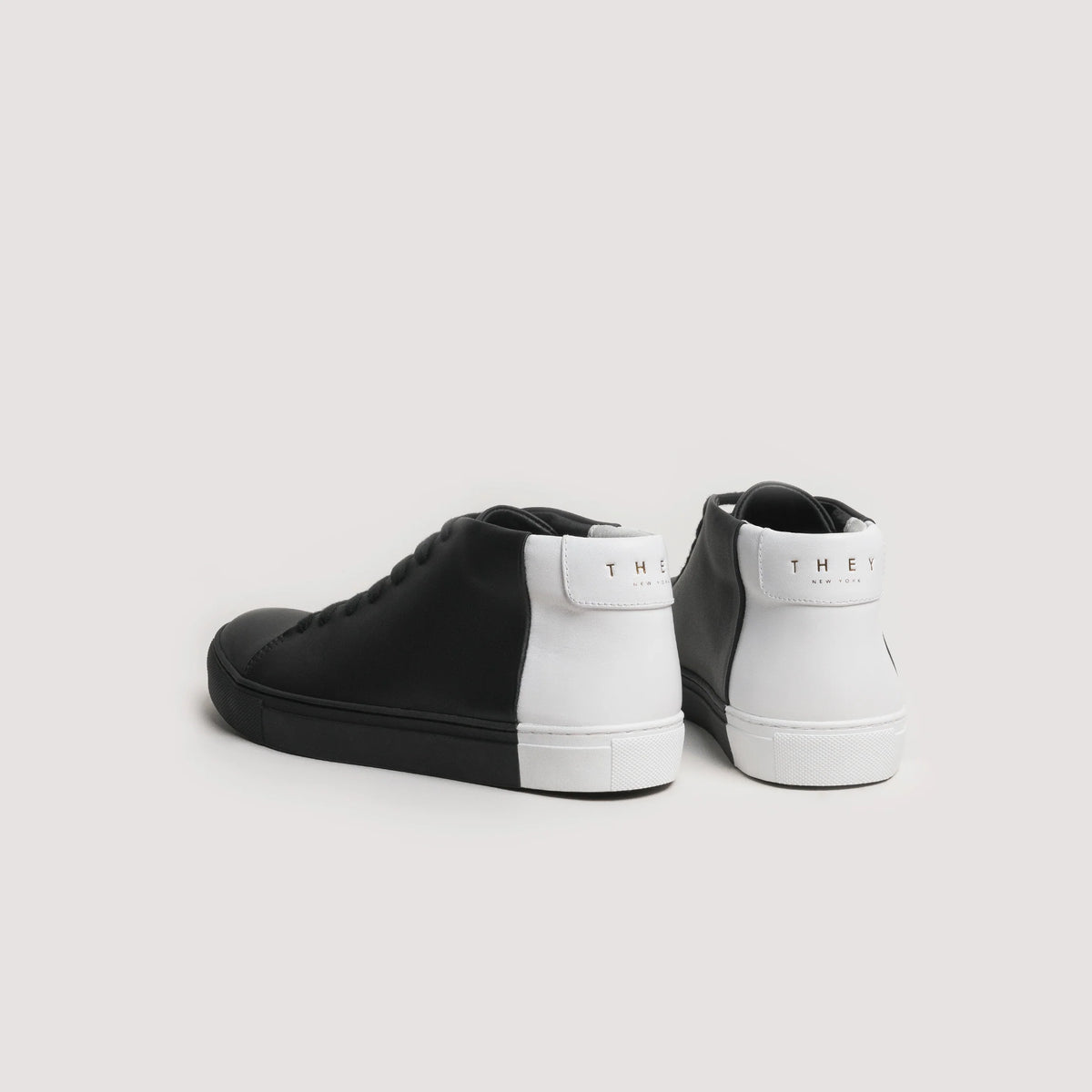 TWO-TONE MIDS SNEAKERS