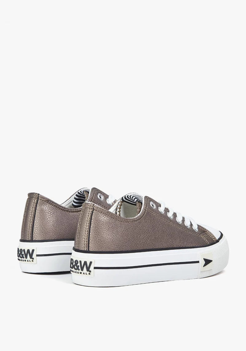 BAY PLATFORM LEAD SNEAKERS