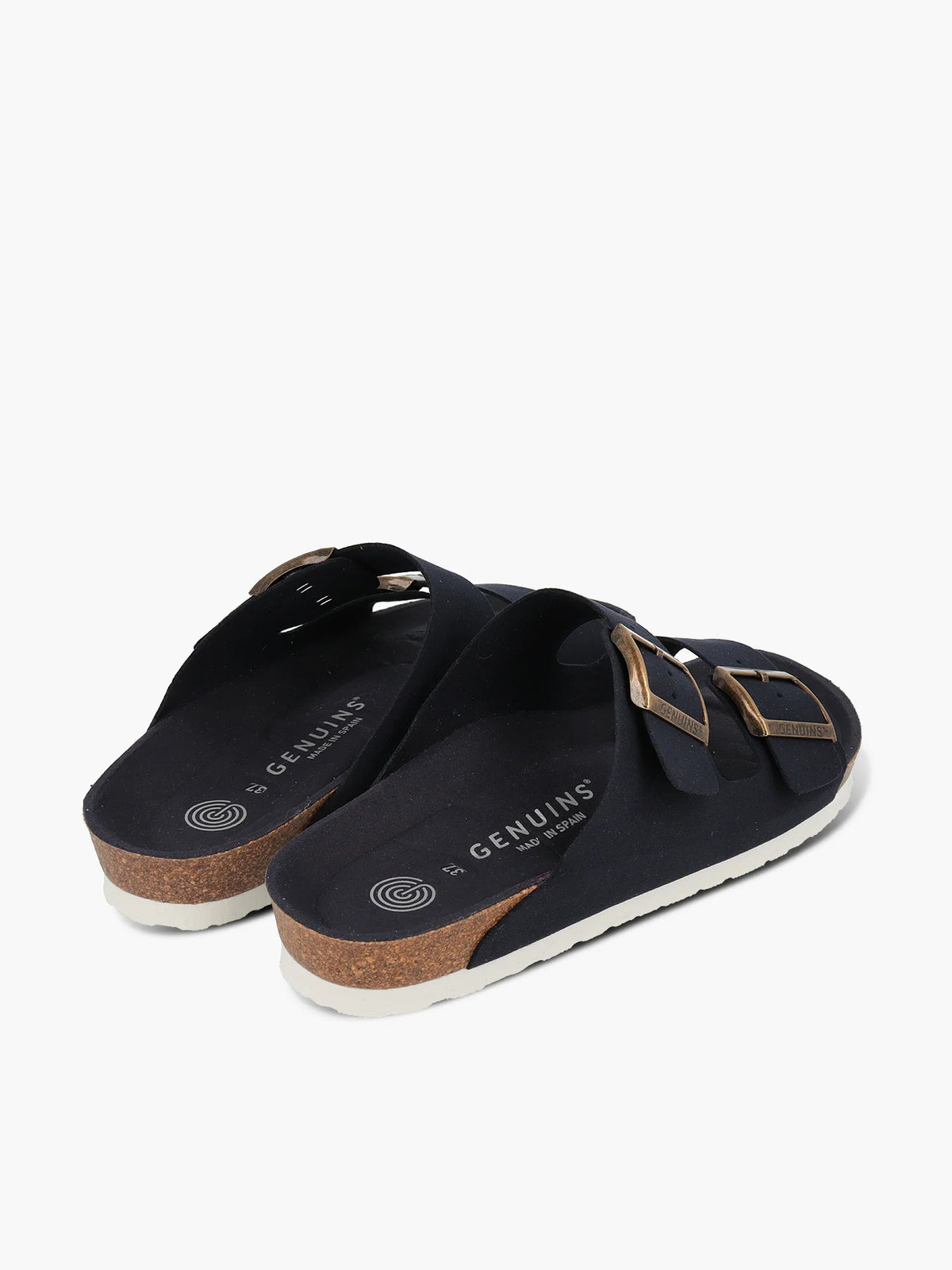 HAWAII VEGAN SUEDE NAVY SANDAL