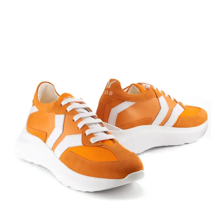 FREE SOULD 8 LEATHER LOW CUT SNEAKERS