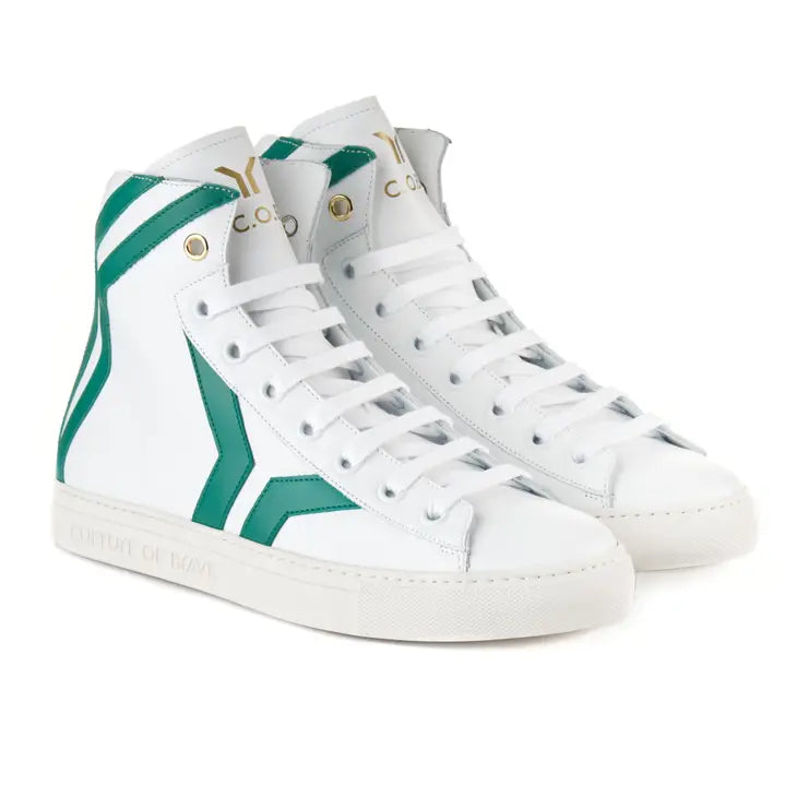 RESILIENT S16 LEATHER MID CUT SNEAKERS