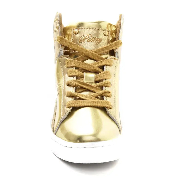 POP TART GLITTER GOLD SNEAKERS