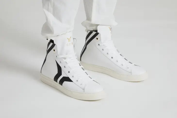 RESILIENT S15 LEATHER MID CUT SNEAKERS