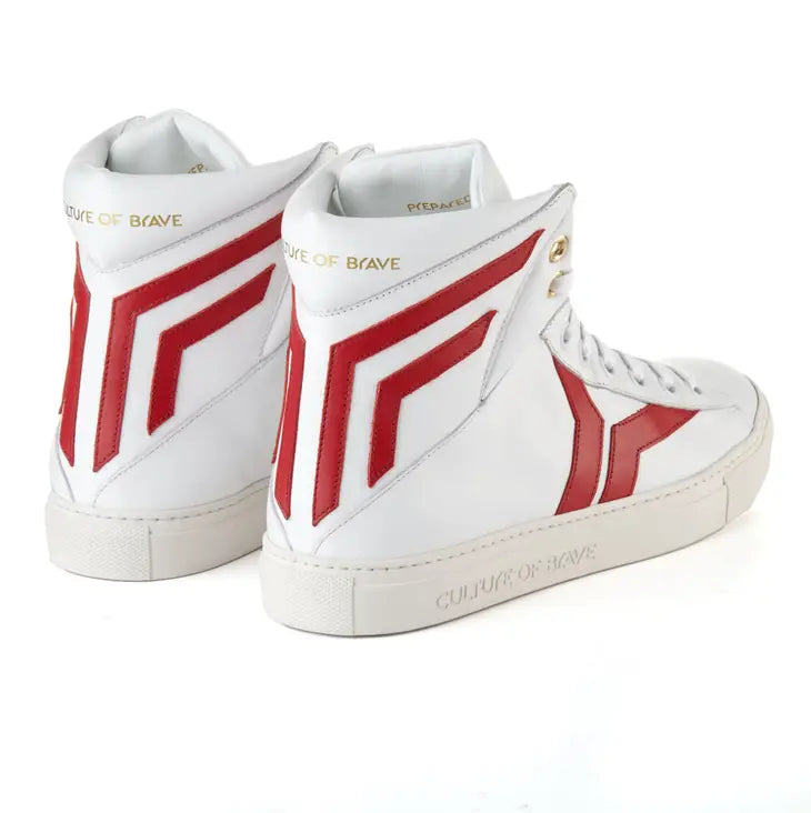 PREPARED TO RISK S23 HIGH CUT SNEAKERS