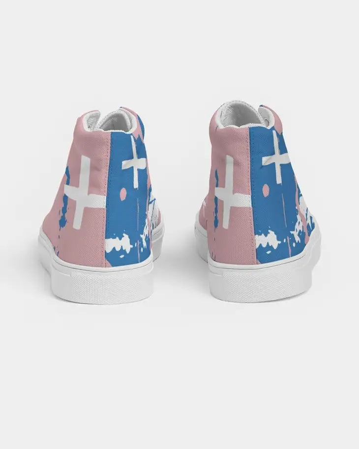 COTTON CANDY HIGH TOP CANVAS SNEAKER