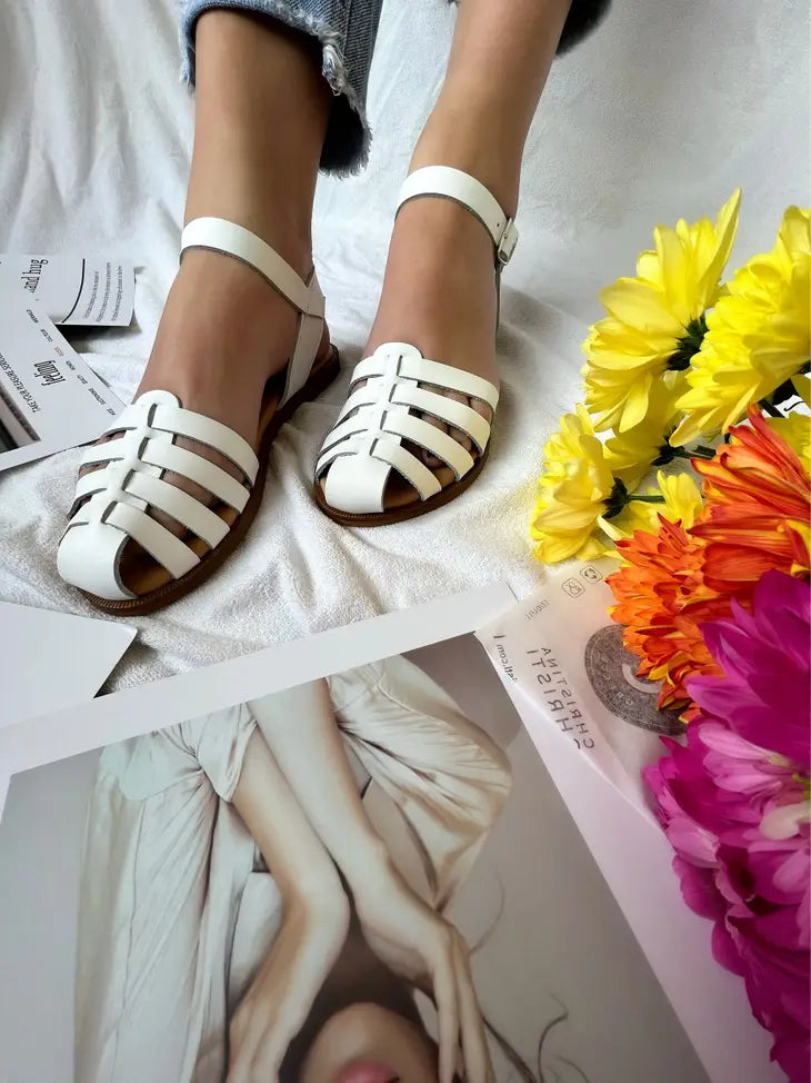 CLOSED TOE GLADIATOR SANDAL