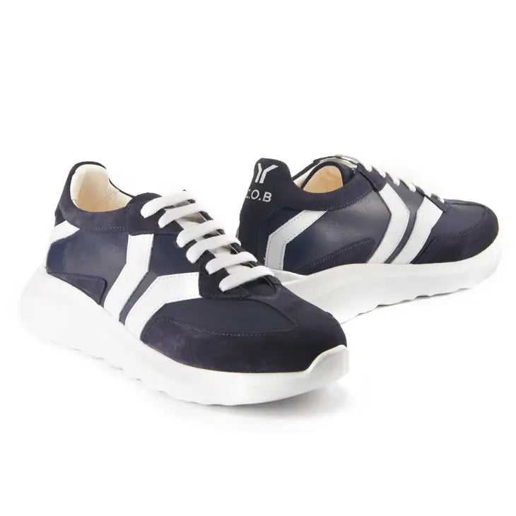 FREE SOUL 8 LEATHER LOW CUT SNEAKERS