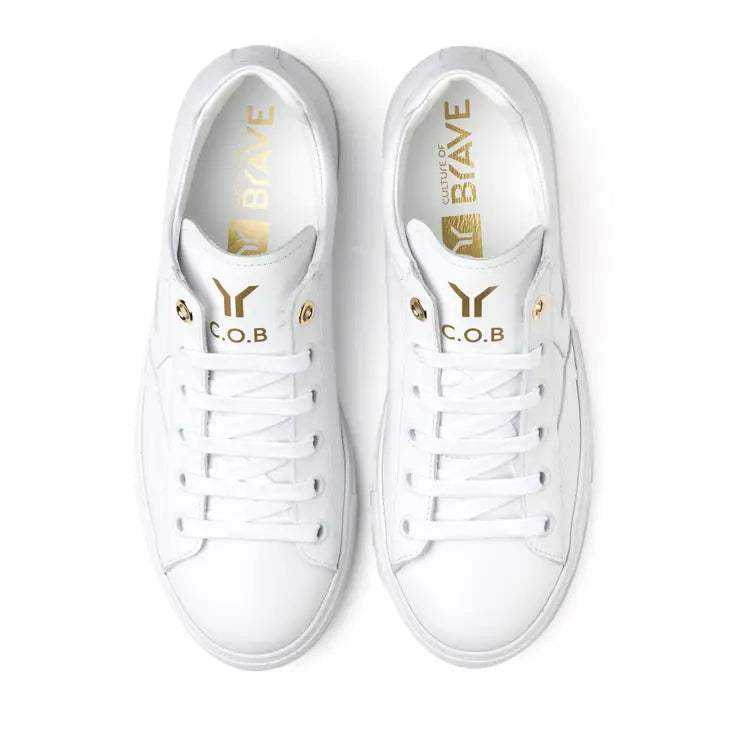 COURAGE S1 LEATHER LOW CUT SNEAKERS