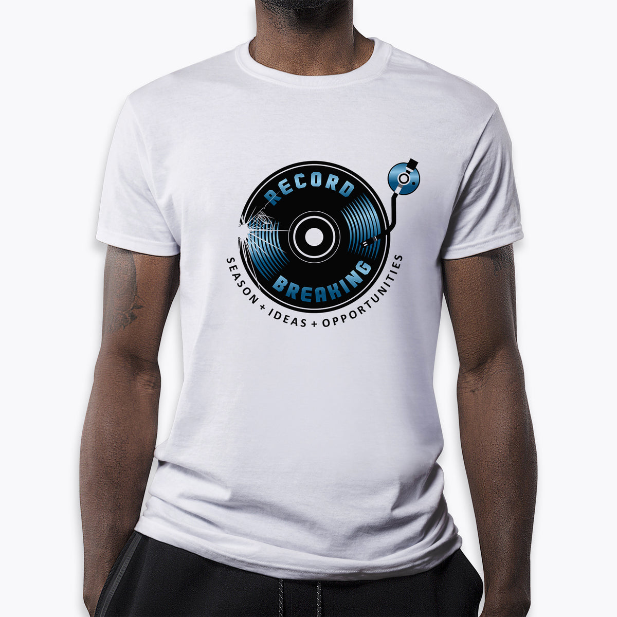 Record Breaking Unisex Tee (White)