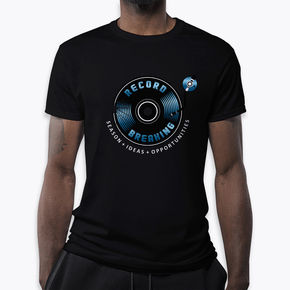 Record Breaking Unisex Tee (Black)