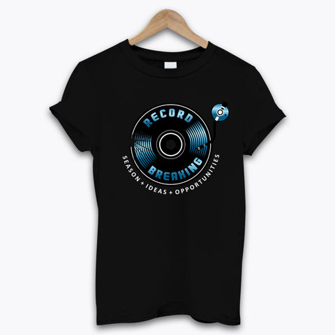 Record Breaking Unisex Tee (Black)