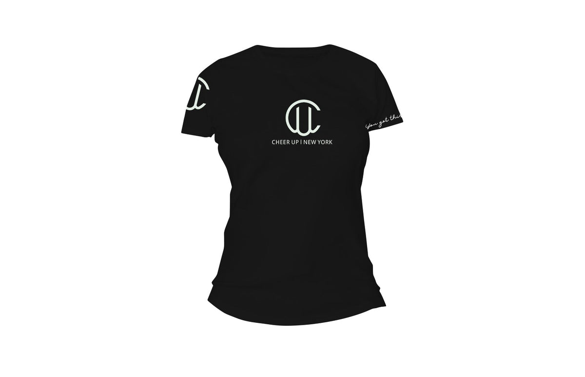 Cheer Up New York Logo Unisex Tee (Black)