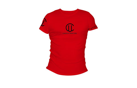 Cheer Up New York Logo Tee (Red/Black)