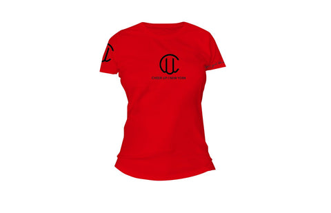 Cheer Up New York Logo Tee (Red/Black)