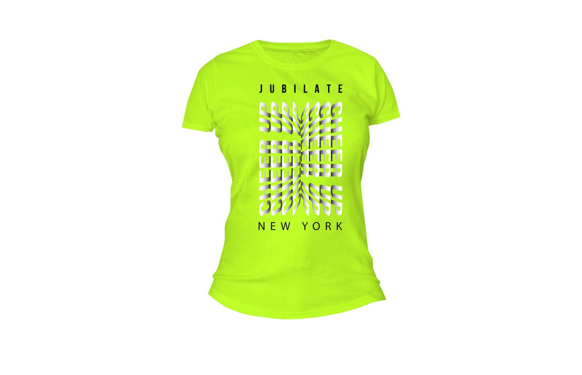 Jubilate Cheer Up New York Tee (Neon)