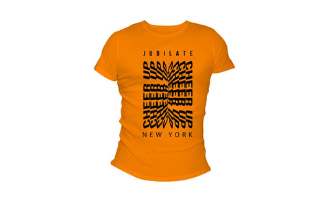 Jubilate Cheer Up New York Tee (Orange/Black)