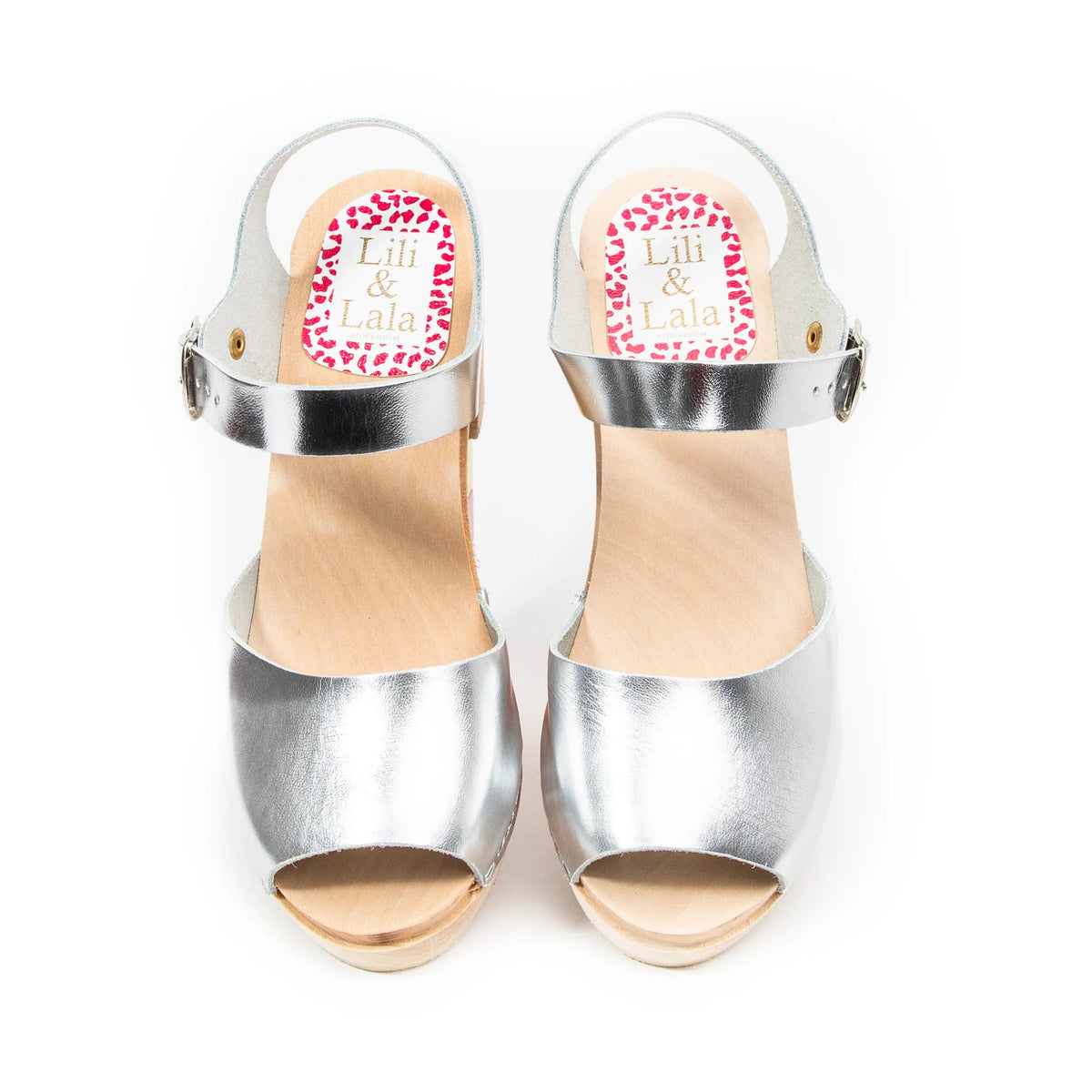 VISBY SILVER SANDALS