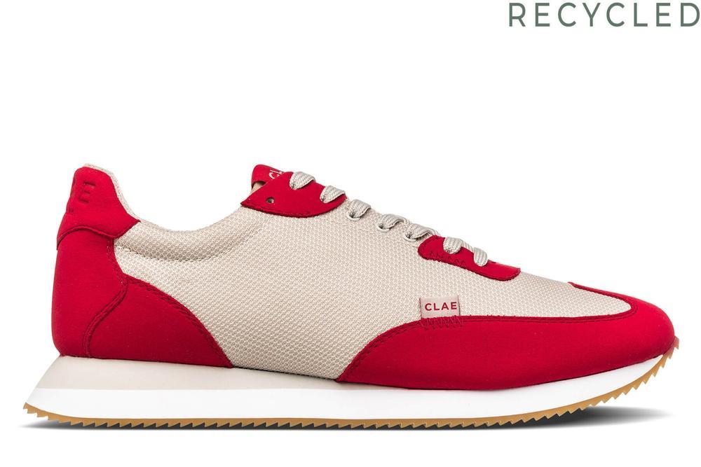 Runyon California Unisex Sneakers (Smoked Red Vegan Suede)