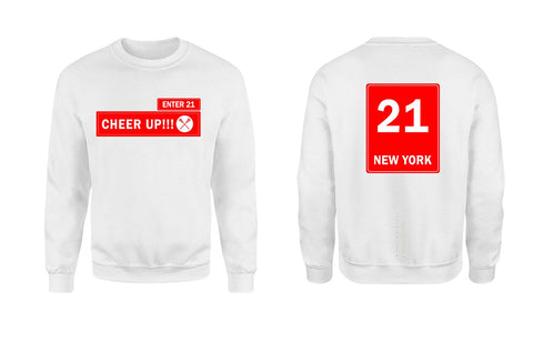 Teespring Unisex Crewneck (White)