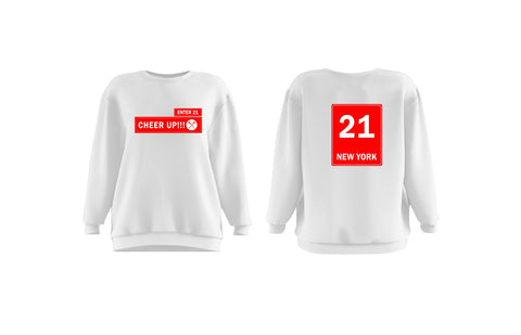 Teespring Unisex Crewneck (White)