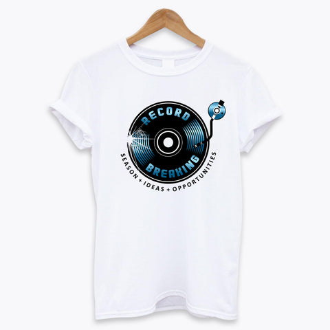 Record Breaking Unisex Tee (White)